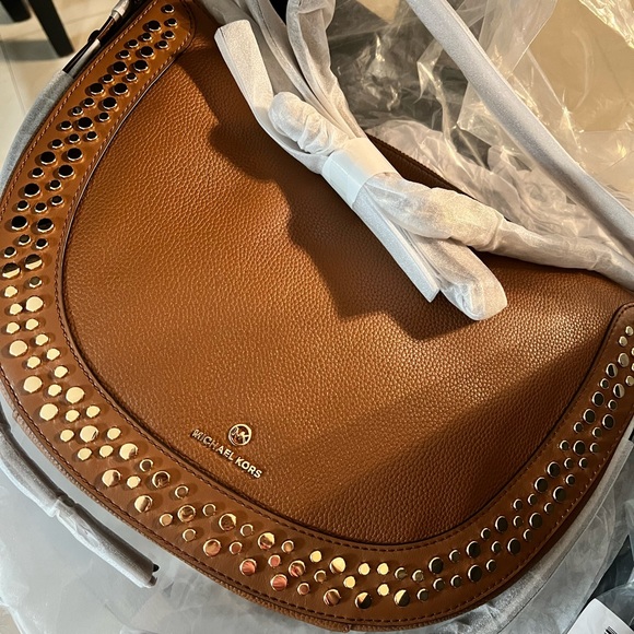 Michael Kors JAGGER LARGE LEATHER MESSENGER BAG - Picture 5 of 5